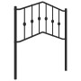 Cabecero de metal negro 75 cm de , Cabeceros y pies de cama - Ref: Foro24-373815, Precio: 21,49 €, Descuento: %