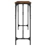 Mesa consola madera de ingeniería roble ahumado 200x29x75 cm de , Mesas auxiliares - Ref: Foro24-837779, Precio: 78,49 €, Des...