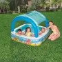Bestway Piscina de juegos con toldo azul 140x140x114 cm 52192 de Bestway, Piscinas - Ref: Foro24-91619, Precio: 49,32 €, Desc...