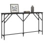 Mesa consola madera de ingeniería negro 140x23x75 cm de , Mesas auxiliares - Ref: Foro24-837772, Precio: 40,45 €, Descuento: %
