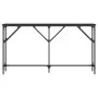 Mesa consola madera de ingeniería negro 140x23x75 cm de , Mesas auxiliares - Ref: Foro24-837772, Precio: 41,96 €, Descuento: %