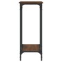 Mesa consola madera de ingeniería roble marrón 75x30,5x75 cm de , Mesas auxiliares - Ref: Foro24-837711, Precio: 36,26 €, Des...