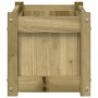 Jardineras de exterior 2 unidades madera impregnada de pino de , Maceteros y jardineras - Ref: Foro24-837448, Precio: 86,74 €...