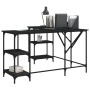Escritorio madera de ingeniería negro 139x139x75 cm de , Escritorios - Ref: Foro24-837592, Precio: 103,73 €, Descuento: %