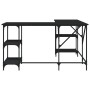 Escritorio madera de ingeniería negro 139x139x75 cm de , Escritorios - Ref: Foro24-837592, Precio: 103,73 €, Descuento: %