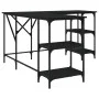 Escritorio madera de ingeniería negro 139x139x75 cm de , Escritorios - Ref: Foro24-837592, Precio: 102,46 €, Descuento: %