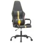 Silla gaming con masaje cuero sintético dorado y negro de , Sillones para videojuegos - Ref: Foro24-345559, Precio: 104,69 €,...