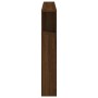 Cabecero LED madera ingeniería marrón roble 180x18,5x103,5 cm de , Cabeceros y pies de cama - Ref: Foro24-837364, Precio: 101...