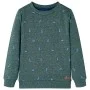 Sudadera infantil verde oscuro melange 116 de , Camisetas para niños - Ref: Foro24-12971, Precio: 11,64 €, Descuento: %