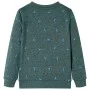 Sudadera infantil verde oscuro melange 116 de , Camisetas para niños - Ref: Foro24-12971, Precio: 11,64 €, Descuento: %