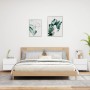 Mesitas de noche de pared con luces LED 2 unidades blanco de , Mesitas de noche - Ref: Foro24-836813, Precio: 82,67 €, Descue...