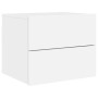 Mesitas de noche de pared con luces LED 2 unidades blanco de , Mesitas de noche - Ref: Foro24-836813, Precio: 82,67 €, Descue...