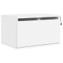 Mesita de noche de pared con luces LED blanco by , Nightstands - Ref: Foro24-836826, Price: 48,11 €, Discount: %