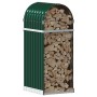 Leñero de acero galvanizado verde 40x45x100 cm de , Bolsas y soportes de leña - Ref: Foro24-364537, Precio: 49,46 €, Descuent...