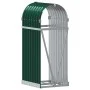 Leñero de acero galvanizado verde 40x45x100 cm de , Bolsas y soportes de leña - Ref: Foro24-364537, Precio: 48,74 €, Descuent...