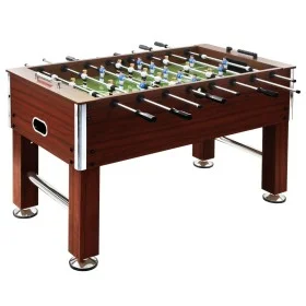 Steel foosball table 60 kg brown 140x74.5x87.5 cm by vidaXL, Foosball tables - Ref: Foro24-91439, Price: 359,98 €, Discount: %