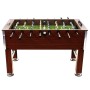 Futbolín de acero 60 kg marrón 140x74,5x87,5 cm de vidaXL, Mesas de futbolín - Ref: Foro24-91439, Precio: 366,65 €, Descuento: %