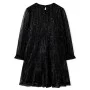 Vestido infantil de manga larga negro 104 de , Vestidos de niños - Ref: Foro24-14883, Precio: 15,92 €, Descuento: %