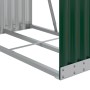 Leñero de acero galvanizado verde 80x45x190 cm de , Bolsas y soportes de leña - Ref: Foro24-364540, Precio: 59,87 €, Descuent...