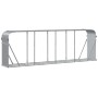 Leñero de acero galvanizado gris claro 300x45x100 cm de , Bolsas y soportes de leña - Ref: Foro24-364556, Precio: 78,37 €, De...