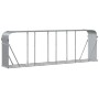 Leñero de acero galvanizado gris claro 300x45x100 cm de , Bolsas y soportes de leña - Ref: Foro24-364556, Precio: 78,37 €, De...