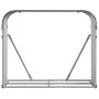 Leñero de acero galvanizado gris antracita 120x45x100 cm de , Bolsas y soportes de leña - Ref: Foro24-364563, Precio: 53,54 €...