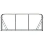Leñero de acero galvanizado marrón 234x45x100 cm de , Bolsas y soportes de leña - Ref: Foro24-364575, Precio: 65,93 €, Descue...