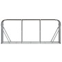 Leñero de acero galvanizado marrón 234x45x100 cm de , Bolsas y soportes de leña - Ref: Foro24-364575, Precio: 66,13 €, Descue...