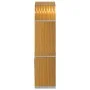 Leñero de acero galvanizado marrón claro 80x45x190 cm de , Bolsas y soportes de leña - Ref: Foro24-364580, Precio: 61,90 €, D...