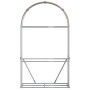 Leñero de acero galvanizado marrón claro 120x45x210 cm de , Bolsas y soportes de leña - Ref: Foro24-364582, Precio: 61,12 €, ...