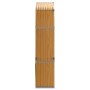 Leñero de acero galvanizado marrón claro 120x45x210 cm de , Bolsas y soportes de leña - Ref: Foro24-364582, Precio: 61,12 €, ...