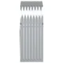 Leñero de acero galvanizado plateado 80x45x120 cm de , Bolsas y soportes de leña - Ref: Foro24-364589, Precio: 47,30 €, Descu...