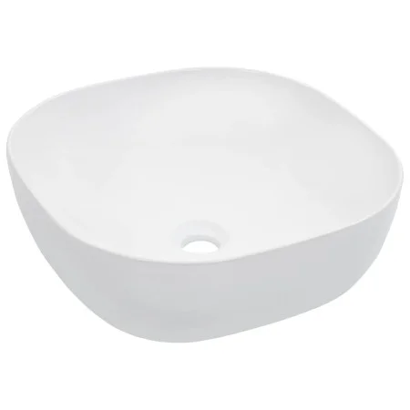 Waschbecken 42,5x42,5x14,5 cm aus weißer Keramik von vidaXL, Sinkt - Ref: Foro24-143917, Preis: 65,44 €, Rabatt: %
