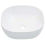 Lavabo 42,5x42,5x14,5 cm cerámica blanco de vidaXL, Lavabos - Ref: Foro24-143917, Precio: 66,50 €, Descuento: %