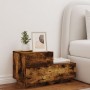 Mesita de noche con luces LED roble ahumado 70x36x40,5 cm de , Mesitas de noche - Ref: Foro24-836781, Precio: 69,21 €, Descue...