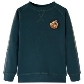 Sudadera infantil verde musgo 128 de , Camisetas para niños - Ref: Foro24-13397, Precio: 11,17 €, Descuento: %