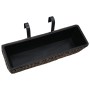 Conjunto de jardineras 2 unidades jacinto de agua marrón de vidaXL, Maceteros y jardineras - Ref: Foro24-45578, Precio: 74,86...