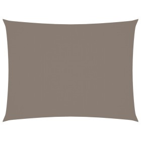 Toldo de vela rectangular tela Oxford gris taupe 2x3,5 m de , Sombrillas - Ref: Foro24-135421, Precio: 32,17 €, Descuento: %