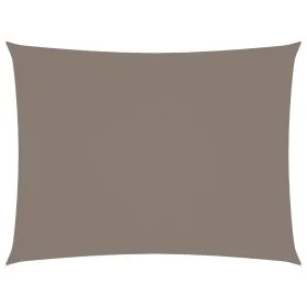 Toldo de vela rectangular tela Oxford gris taupe 2x3,5 m de , Sombrillas - Ref: Foro24-135421, Precio: 31,36 €, Descuento: %