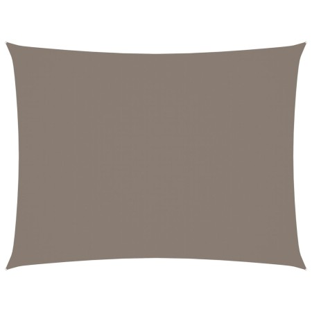 Toldo de vela rectangular tela Oxford gris taupe 2x3,5 m de , Sombrillas - Ref: Foro24-135421, Precio: 32,17 €, Descuento: %