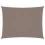 Toldo de vela rectangular tela Oxford gris taupe 2x3,5 m de , Sombrillas - Ref: Foro24-135421, Precio: 32,17 €, Descuento: %