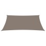 Toldo de vela rectangular tela Oxford gris taupe 2x3,5 m de , Sombrillas - Ref: Foro24-135421, Precio: 32,17 €, Descuento: %