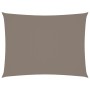 Toldo de vela rectangular tela Oxford gris taupe 5x7 m de , Sombrillas - Ref: Foro24-135440, Precio: 103,56 €, Descuento: %
