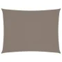Toldo de vela rectangular tela Oxford gris taupe 5x7 m de , Sombrillas - Ref: Foro24-135440, Precio: 103,00 €, Descuento: %