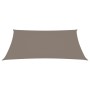 Toldo de vela rectangular tela Oxford gris taupe 5x7 m de , Sombrillas - Ref: Foro24-135440, Precio: 103,56 €, Descuento: %