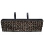 Conjunto de jardineras 2 unidades jacinto de agua marrón de vidaXL, Maceteros y jardineras - Ref: Foro24-45578, Precio: 74,86...