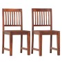 Sillas de comedor 2 unidades madera maciza de mango de , Sillas de comedor - Ref: Foro24-286251, Precio: 142,76 €, Descuento: %