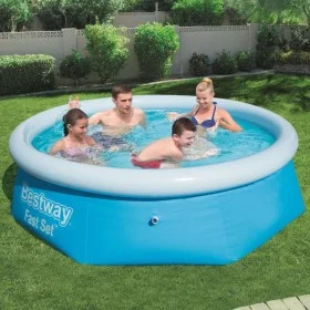 Piscina redonda inflable Fast Set 244x66 cm 57265 de Bestway, Piscinas - Ref: Foro24-91627, Precio: 39,33 €, Descuento: %