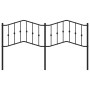 Cabecero de metal negro 160 cm de , Cabeceros y pies de cama - Ref: Foro24-373824, Precio: 36,98 €, Descuento: %
