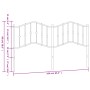 Cabecero de metal negro 160 cm de , Cabeceros y pies de cama - Ref: Foro24-373824, Precio: 36,98 €, Descuento: %